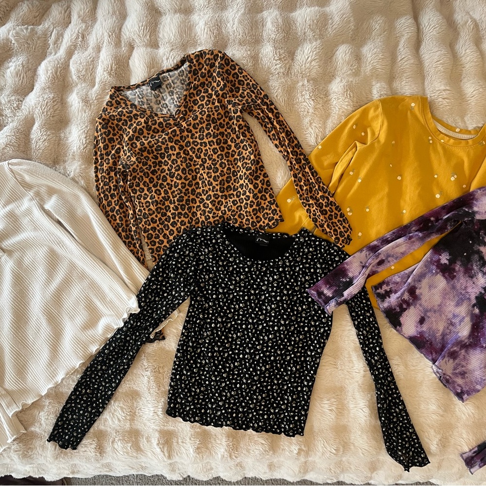 Kids 5 long sleeve bundle